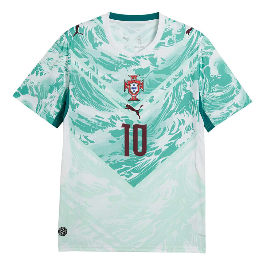 Portugal Bortatröja VM 2026 Bernardo Silva 10 Herr Fotbollströja