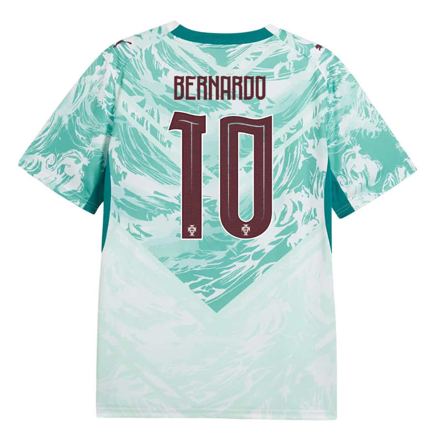 Portugal Bortatröja VM 2026 Bernardo Silva 10 Herr Fotbollströja