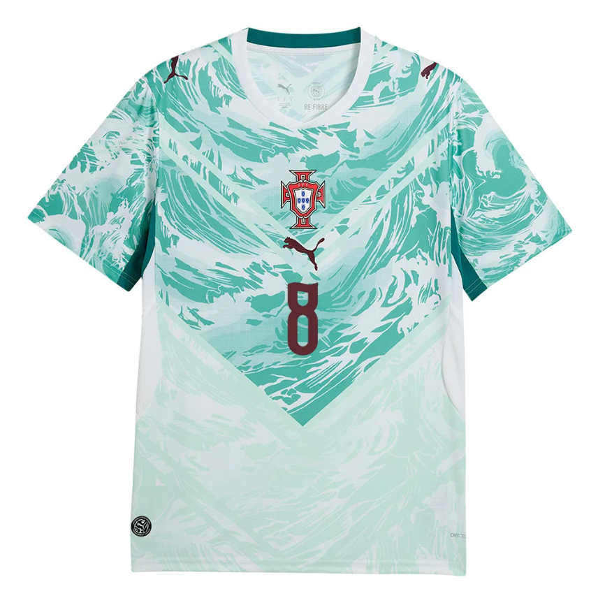 Portugal Bortatröja VM 2026 Bruno Fernandes 8 Herr Fotbollströja