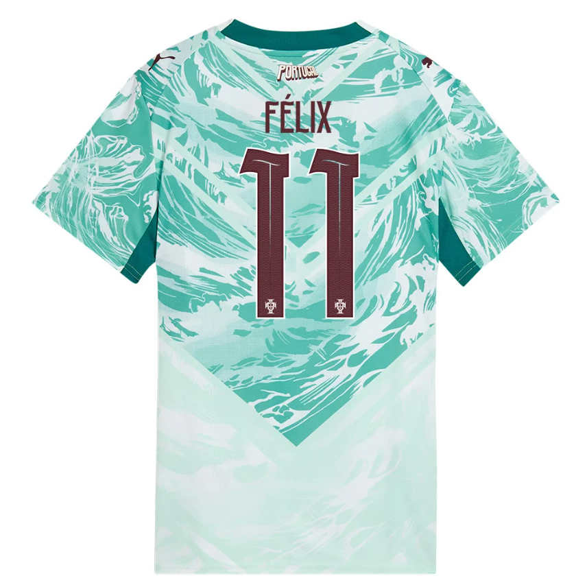 Portugal Bortatröja VM 2026 João Félix 11 Dam Fotbollströja