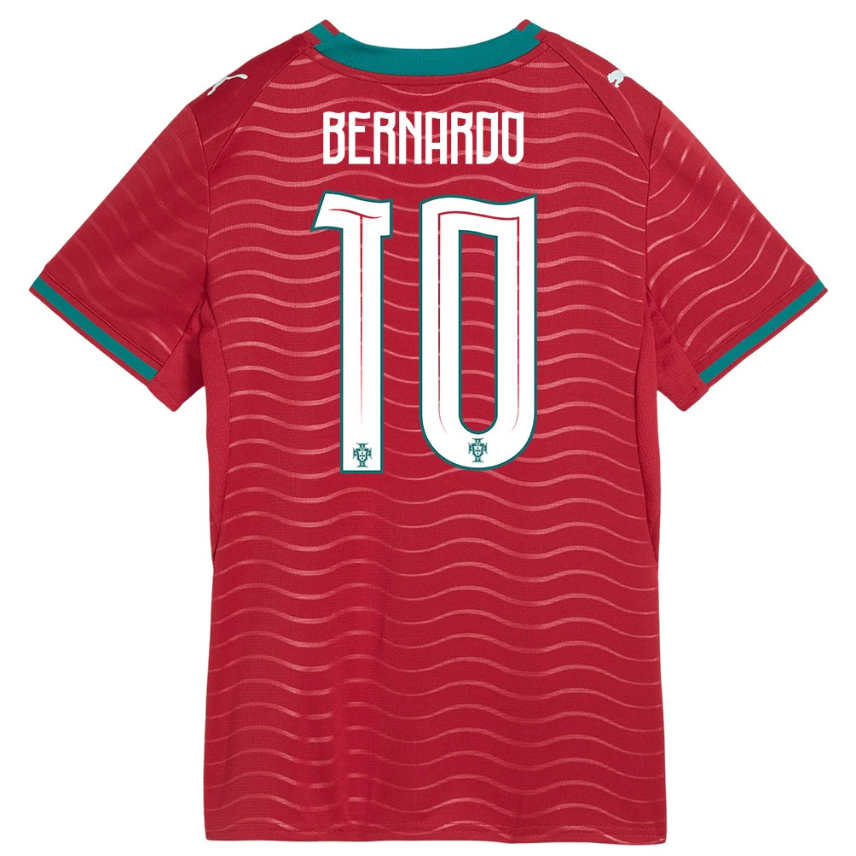 Portugal Hemmatröja VM 2026 Bernardo Silva 10 Dam Fotbollströja