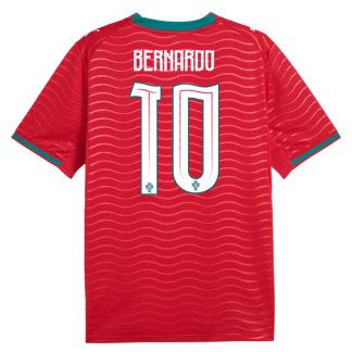 Portugal Hemmatröja VM 2026 Bernardo Silva 10 Herr Fotbollströja