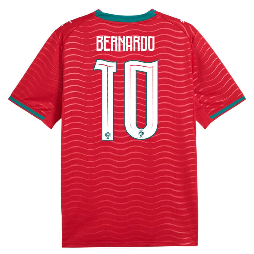 Portugal Hemmatröja VM 2026 Bernardo Silva 10 Herr Fotbollströja