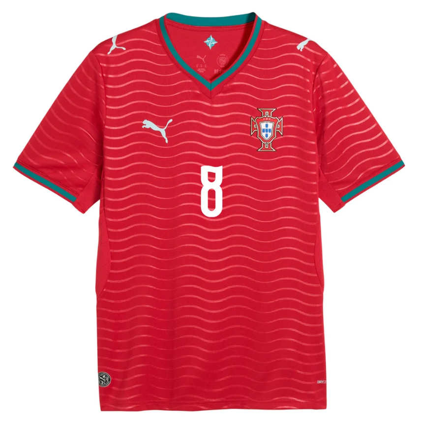 Portugal Hemmatröja VM 2026 Bruno Fernandes 8 Herr Fotbollströja