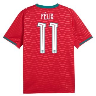 Portugal Hemmatröja VM 2026 João Félix 11 Herr Fotbollströja