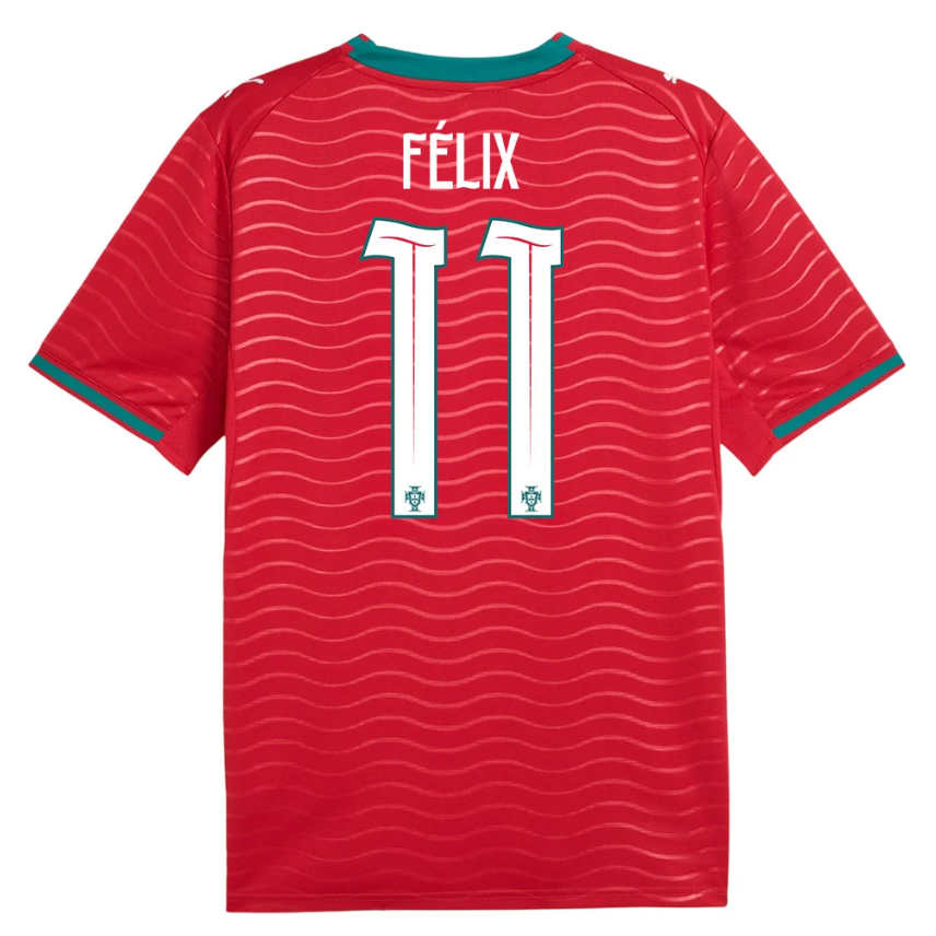 Portugal Hemmatröja VM 2026 João Félix 11 Herr Fotbollströja