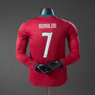 Portugal VM 2026 Ronaldo 7 Hemmatröja Långärmad Herr