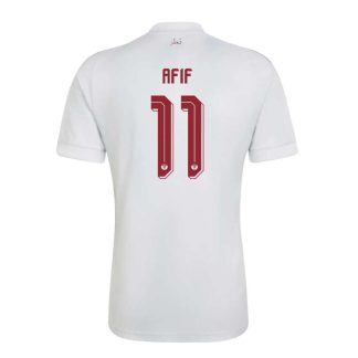 Qatar VM 2026 Bortatröja Akram Afif 11 Fotbollströja Herr