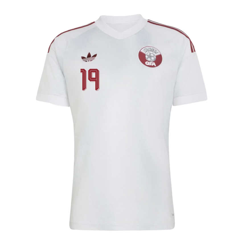 Qatar VM 2026 Bortatröja Almoez Ali 9 Fotbollströja Herr