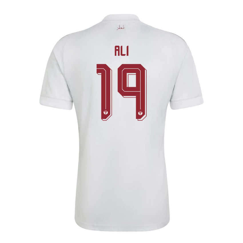 Qatar VM 2026 Bortatröja Almoez Ali 9 Fotbollströja Herr