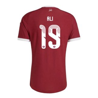 Qatar VM 2026 Hemmatröja Almoez Ali 9 Fotbollströja Herr