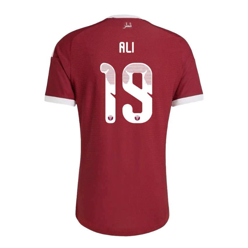 Qatar VM 2026 Hemmatröja Almoez Ali 9 Fotbollströja Herr