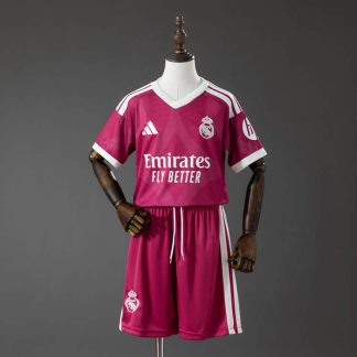 Real Madrid 2026/27 Tredjeställ Barn – Fotbollströja med Shorts
