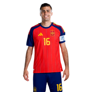 Rodri 16 Spanien VM 2026 Hemmatröja Fotbollströja Set Herr