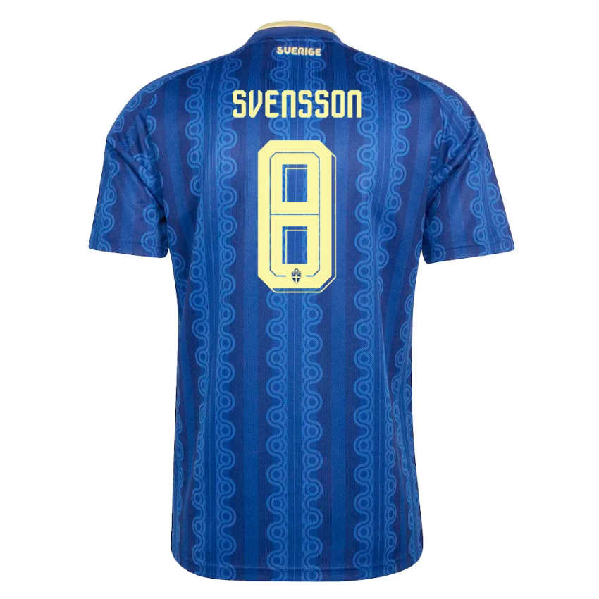 Sverige Bortatröja VM 2026 Daniel Svensson 8 Herr Fotbollströja