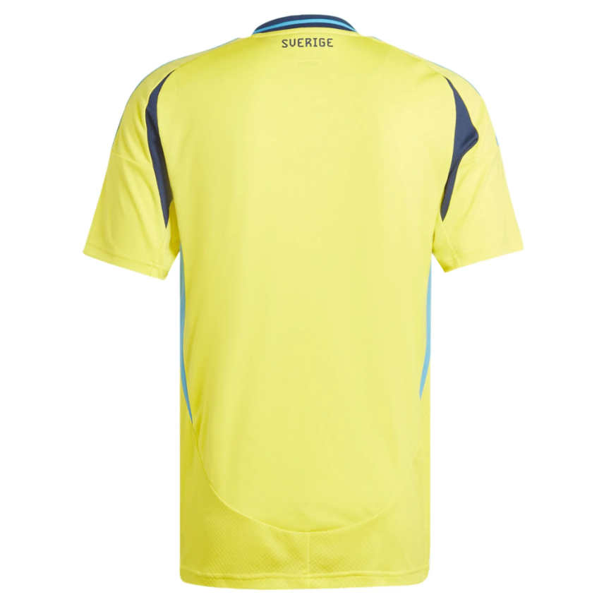 Sverige Hemmatröja 2024/25 Herr Kortärmad Fotbollströja