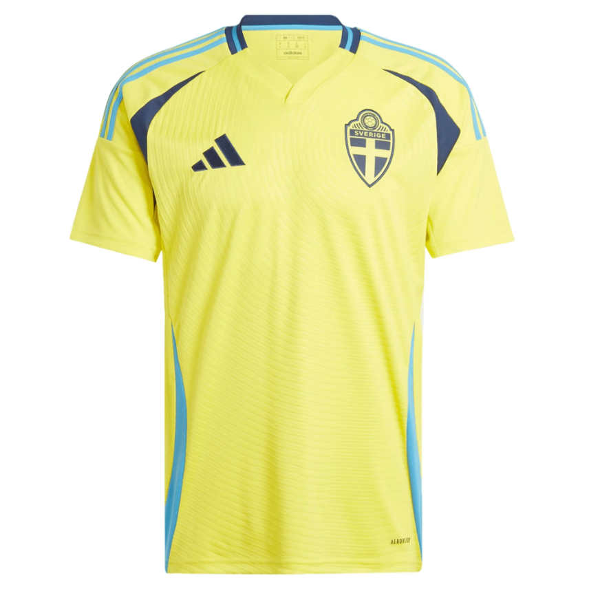 Sverige Hemmatröja 2024/25 Herr Kortärmad Fotbollströja