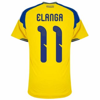 Sverige Hemmatröja VM 2026 Anthony Elanga 11 Herr Fotbollströja