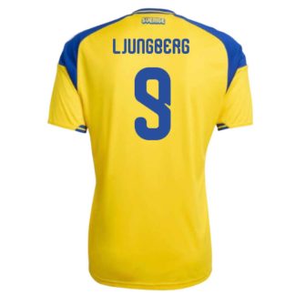 Sverige Hemmatröja VM 2026 Freddie Ljungberg 9 Herr Fotbollströja