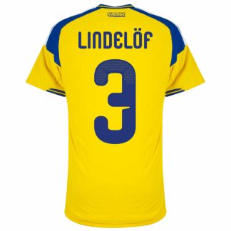 Sverige Hemmatröja VM 2026 Victor Lindelöf 3 Herr Fotbollströja