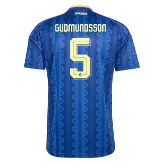Sverige VM 2026 Bortatröja Gabriel Gudmundsson 5 Herr Fotbollströja