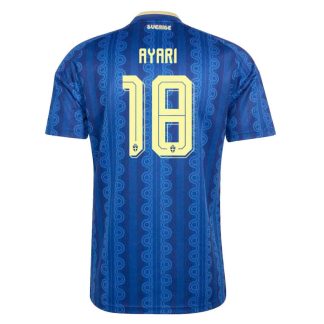 Sverige VM 2026 Bortatröja Yasin Ayari 18 Herr Matchtröja