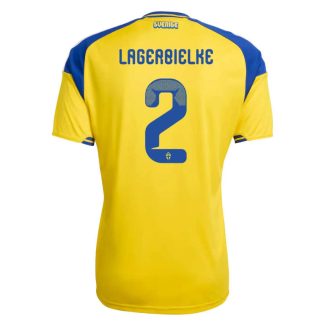 Sverige VM 2026 Hemmatröja Gustaf Lagerbielke 2 Herr Fotbollströja