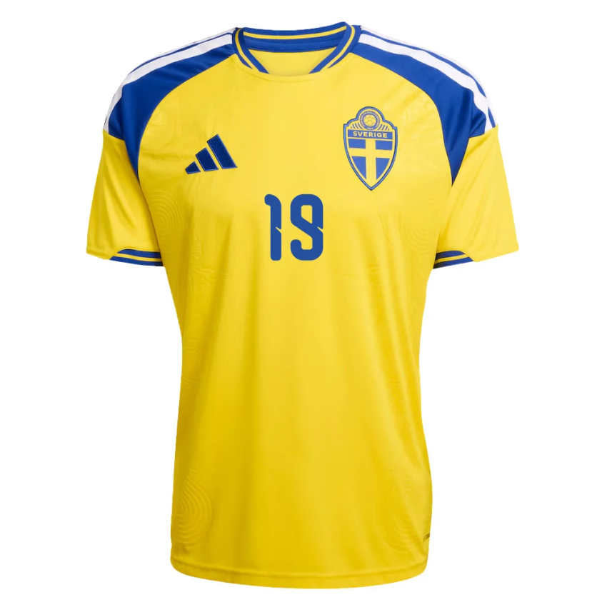 Sverige VM 2026 Hemmatröja Mattias Svanberg 19 Herr Fotbollströja