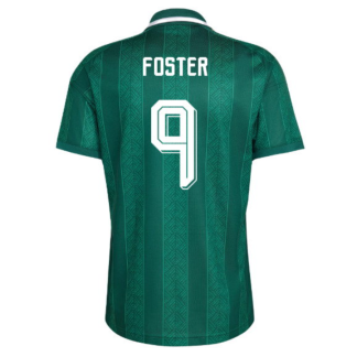 Sydafrika Bortatröja VM 2026 Lyle Foster 9 Herr Kortärmad Fotbollströja