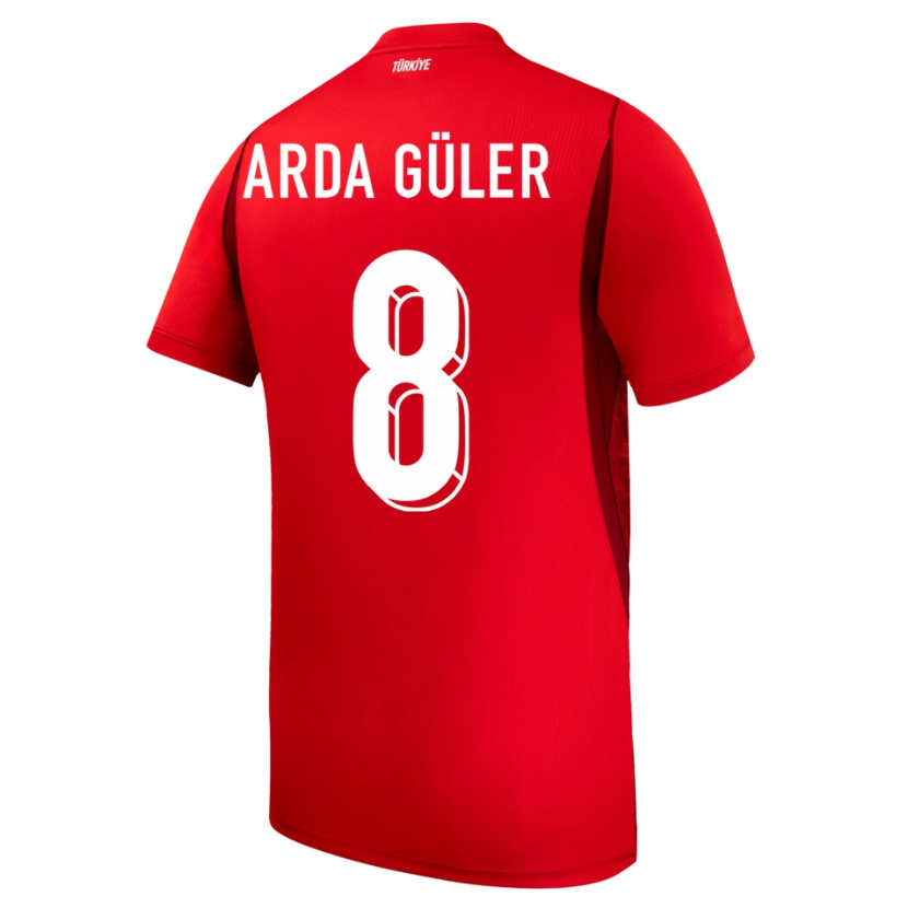 Turkiet Hemmatröja VM 2026 Arda Güler 8 Herr Fotbollströja