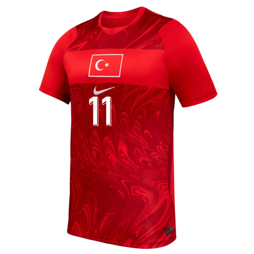 Turkiet Hemmatröja VM 2026 Kenan Yıldız 11 Herr Fotbollströja