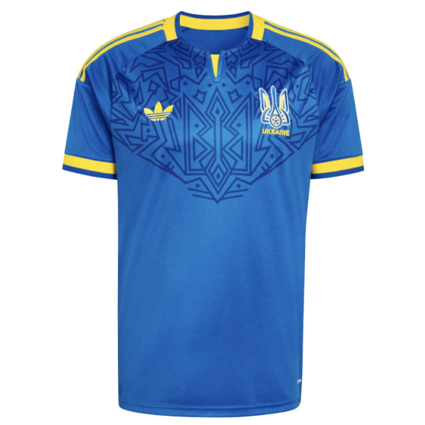 Ukraina VM 2026 Bortatröja Herr Fotbollströja