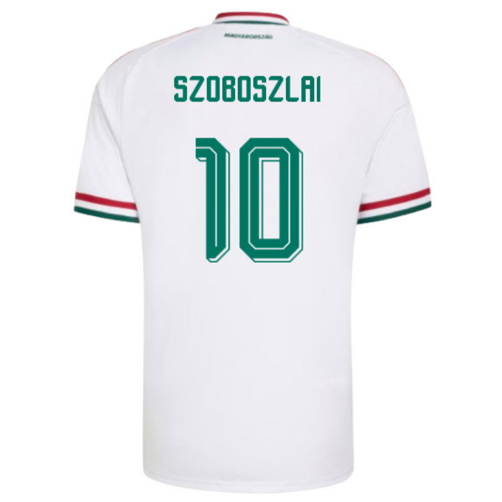 Ungern Bortatröja VM 2026 Dominik Szoboszlai 10 Herr Fotbollströja 2026-2027