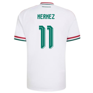 Ungern Bortatröja VM 2026 Milos Kerkez 11 Herr Fotbollströja 2026-2027