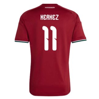Ungern Hemmatröja VM 2026 Milos Kerkez 11 Herr Fotbollströja 2026-2027