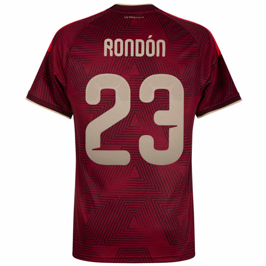 Venezuela Hemmatröja VM 2026 Salomón Rondón 23 Herr Fotbollströja 2026-2027