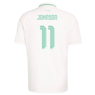 Wales Bortatröja 2026/27 Brennan Johnson 11 Herr Kortärmad Fotbollströja