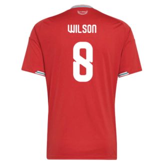 Wales Hemmatröja 2026/27 Harry Wilson 8 Herr Kortärmad Fotbollströja