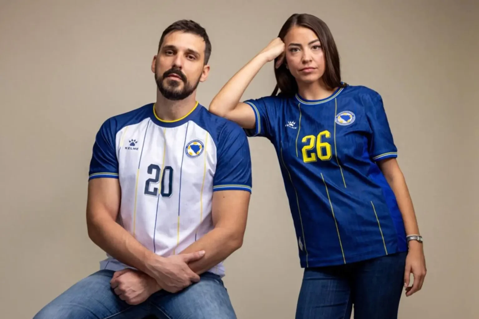 här är bosnien och hercegovinas nya hemma och bortatröjor till vm 2026