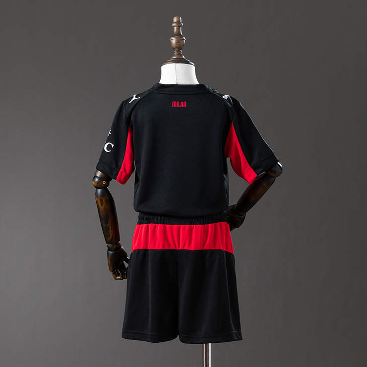 AC Milan 2025/26 Hemmatröja Barn Fotbollströja med Shorts