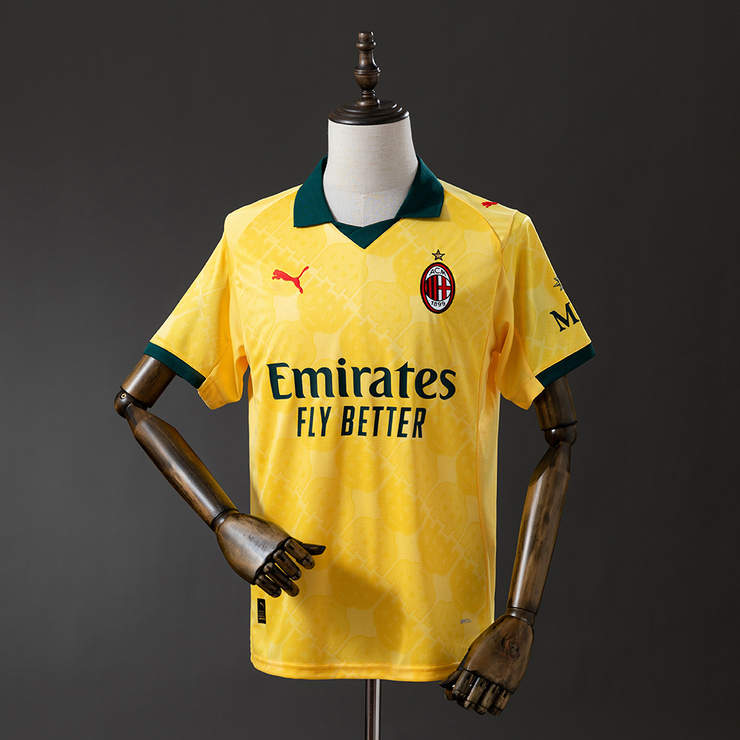 AC Milan 2025/26 Tredjetröja Kortärmad Fotbollströja Herr