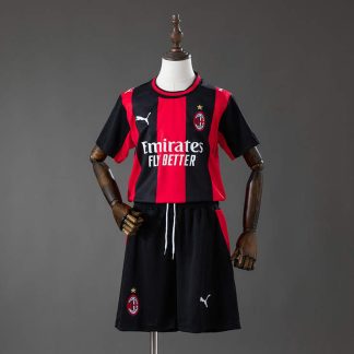 AC Milan 2026/27 Hemmaställ Barn Fotbollströja med Shorts