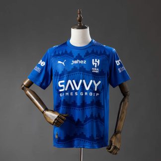 Al-Hilal 2025/26 Hemmatröja Fotbollströja Herr