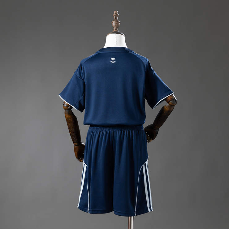 Al-Nassr 2025/26 Bortatröja Barn Fotbollströja med Shorts