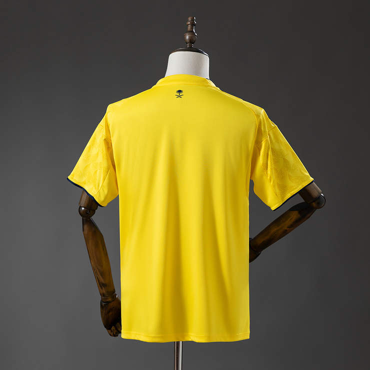 Al-Nassr 2025/26 Hemmatröja Kortärmad Fotbollströja Herr