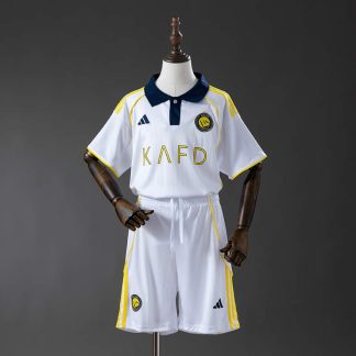 Al-Nassr 2025/26 Tredjetröja Barn Fotbollströja med Shorts