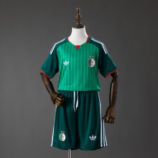 Algeriet VM 2026 Bortaställ Barn Fotbollströja med Shorts