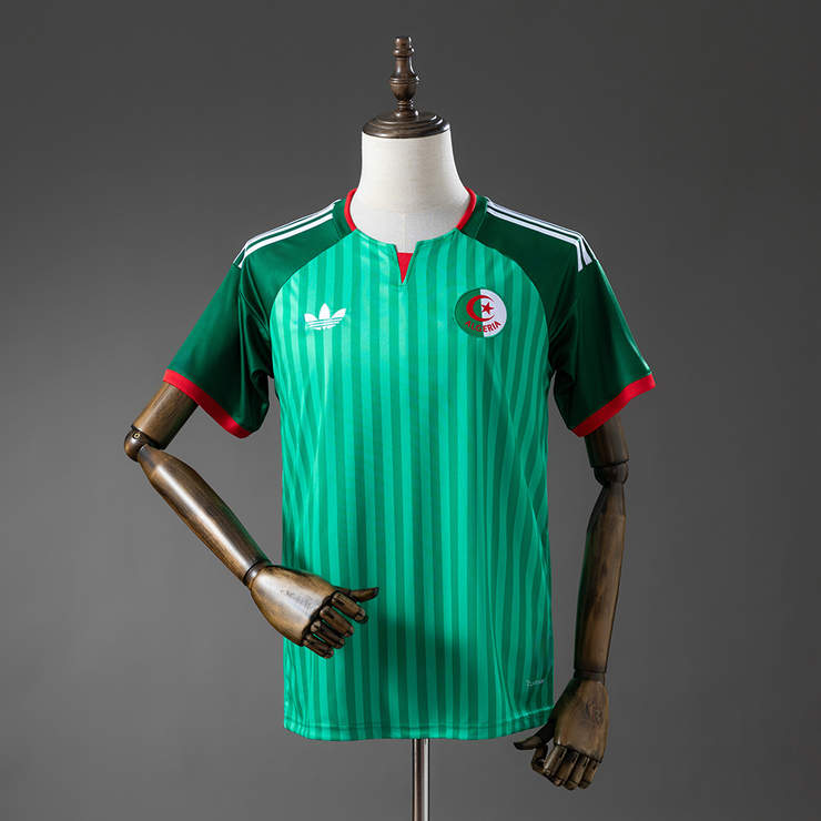 Algeriet VM 2026 Bortatröja Kortärmad Fotbollströja Herr