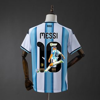 Argentina VM 2026 Lionel Messi #10 Specialutgåva Hemmatröja Herr Fotbollströja