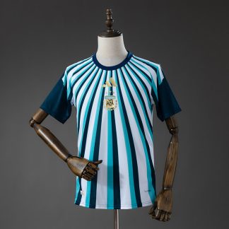 Argentina VM 2026 Pre-Match Förmatchtröja Herr Fotbollströja